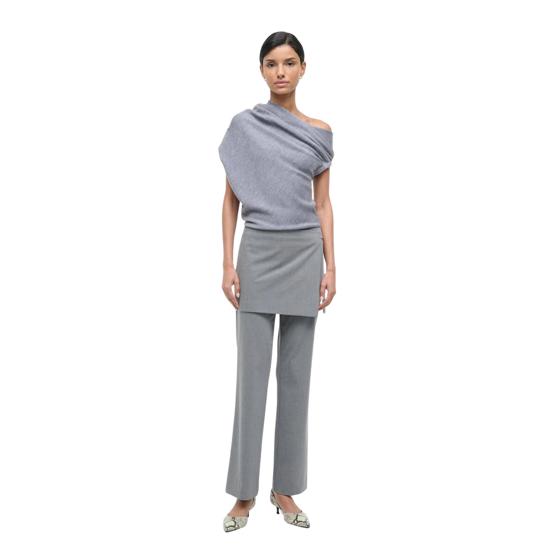 Mabel Sweater in Heather Grey
