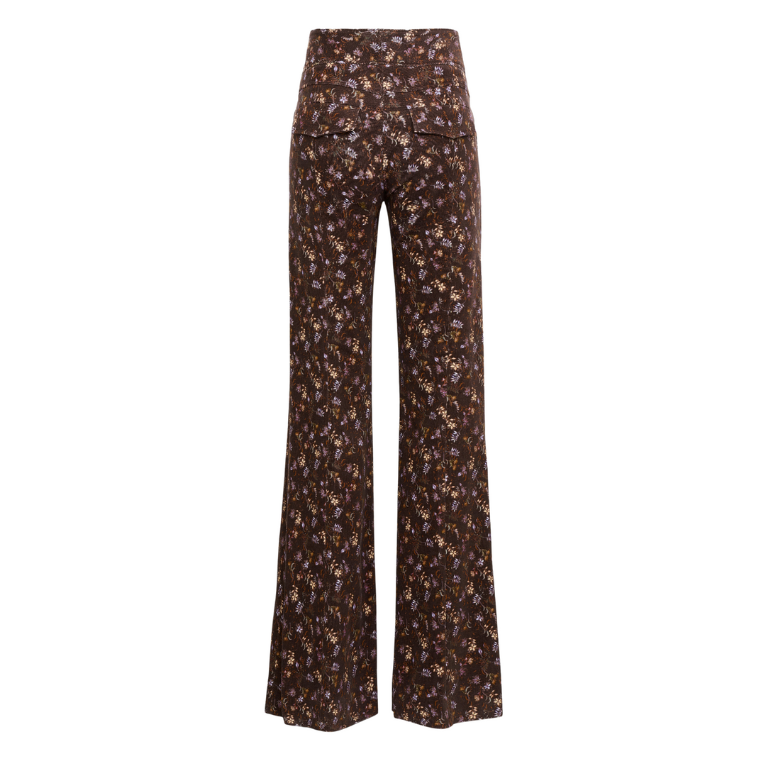 Floral Statement Pants in winter blossom