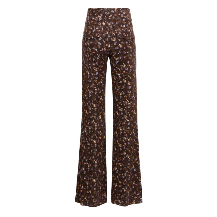 Floral Statement Pants in winter blossom
