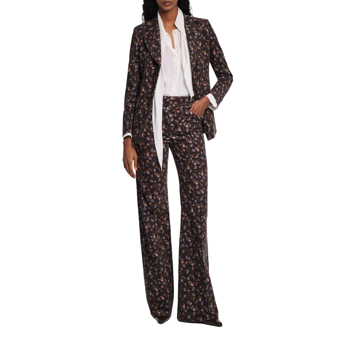 Floral Statement Pants in winter blossom