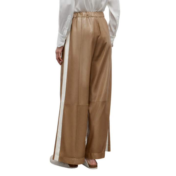 Eva Pant with Tux In Paper Leather