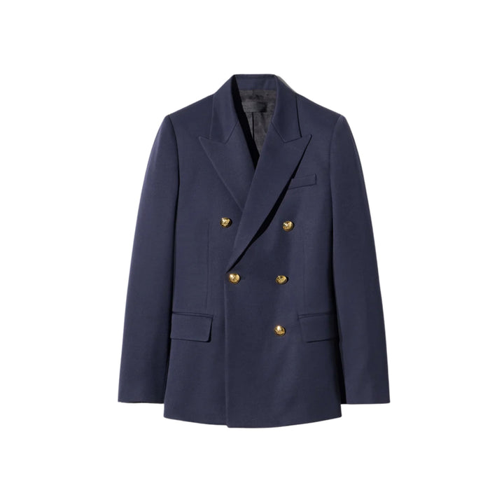 Bruni Double Breasted Jacket in Midnight