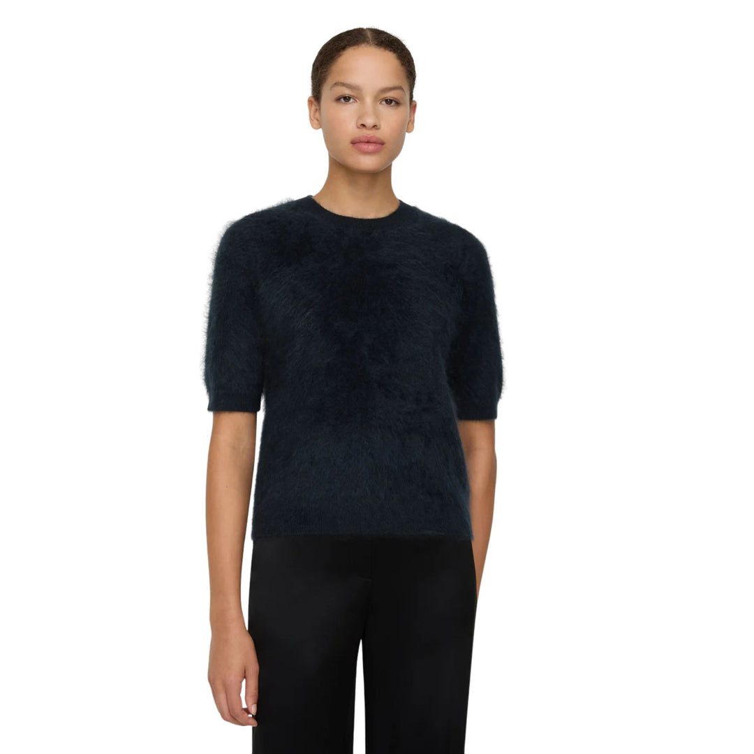 Brushed Cashmere Crewneck Sweater