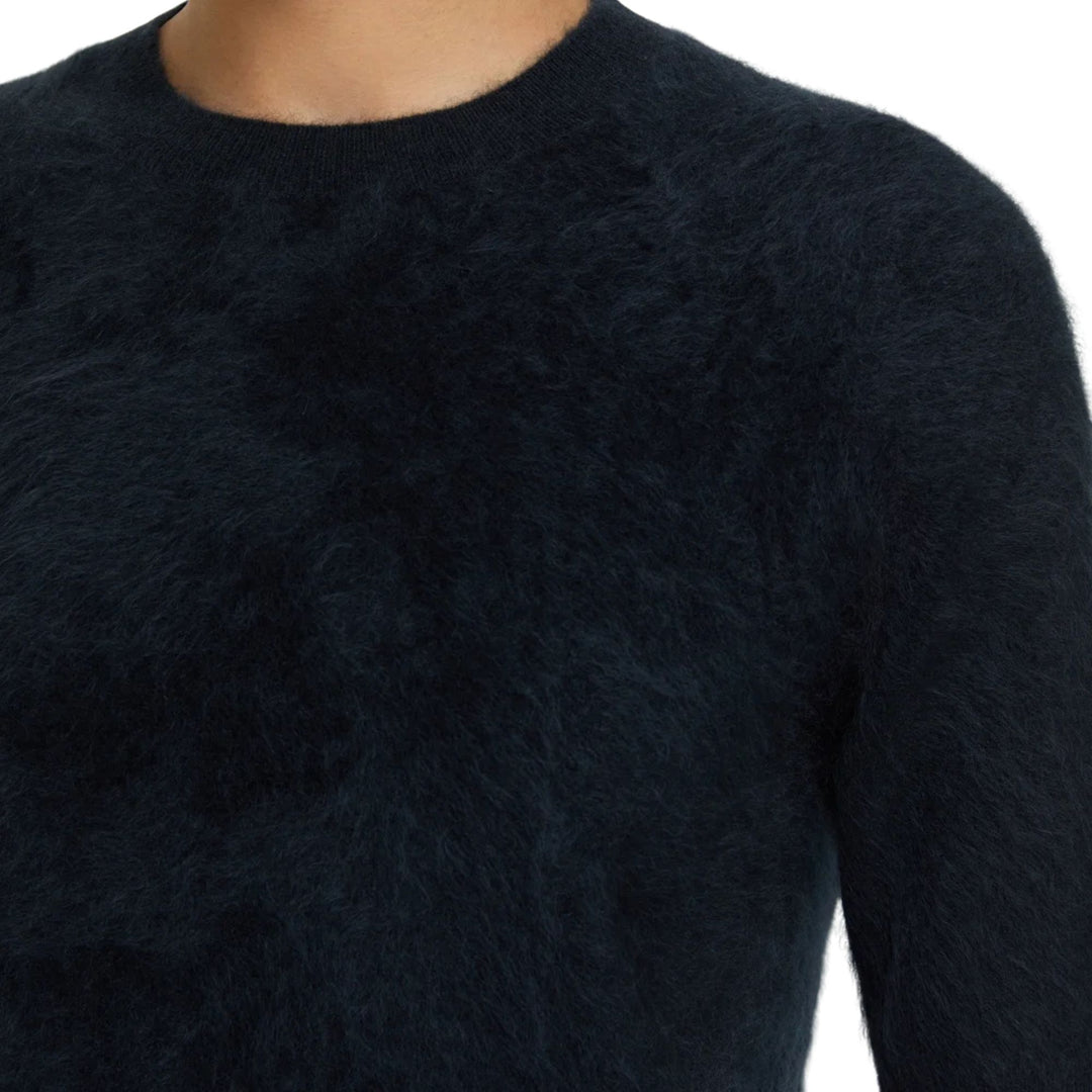 Brushed Cashmere Crewneck Sweater