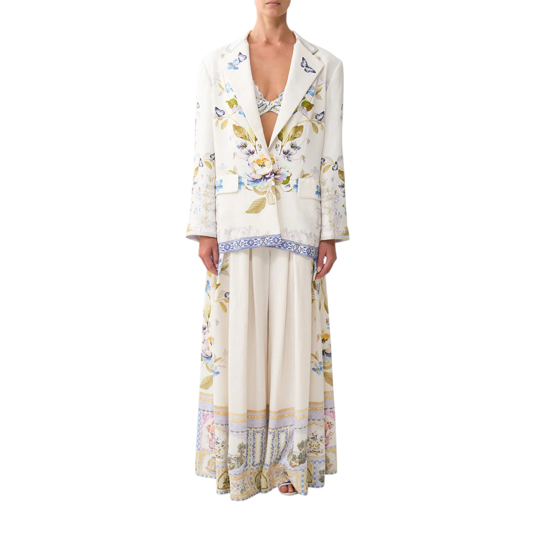 Boyfriend Jacket in Botanical Ballads