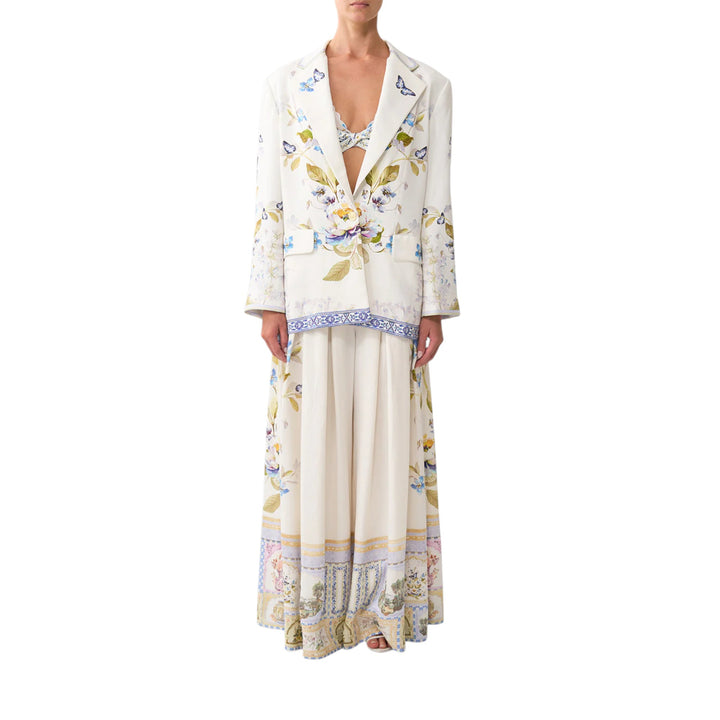 Boyfriend Jacket in Botanical Ballads