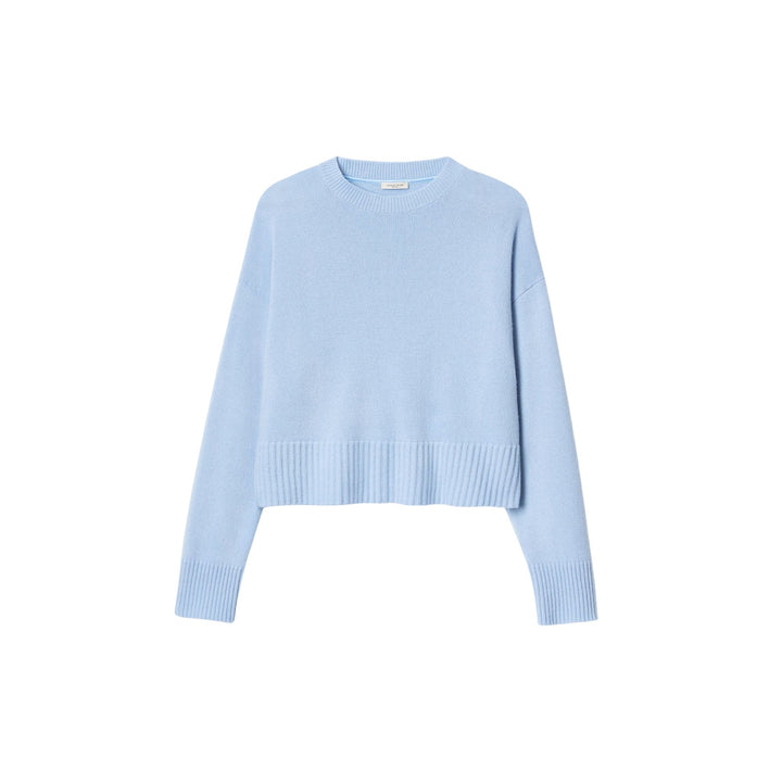 CREWNECK CROPPED SWEATER