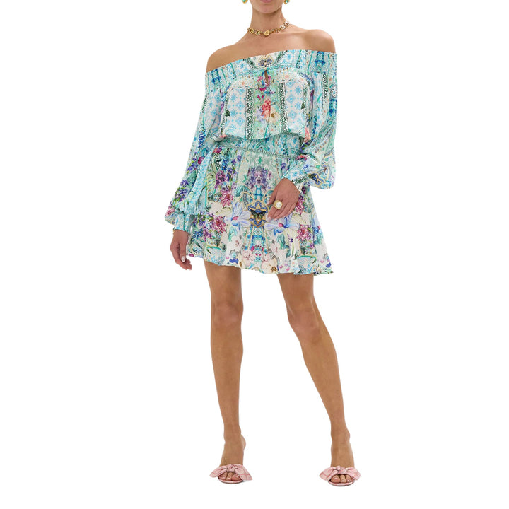 Off Shoulder Short Dress
