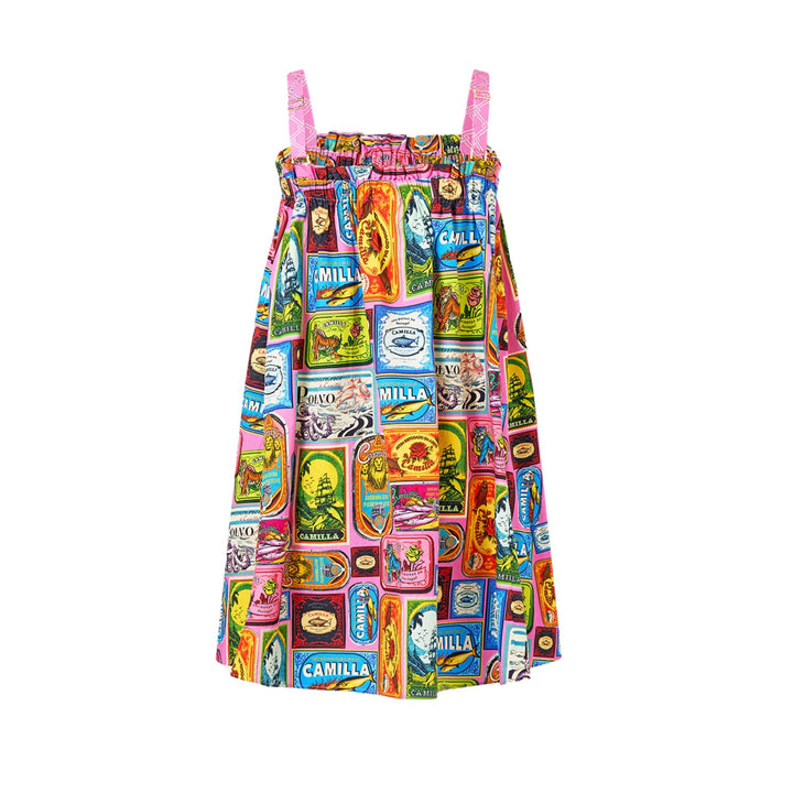 Wide Strap Short Sundress