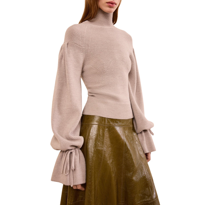 Camille Knit Pullover in Pebble