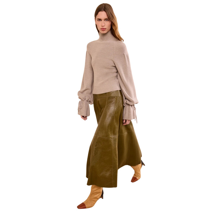 Camille Knit Pullover in Pebble