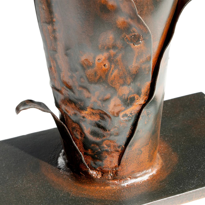 Campanilla Vase with Clear Glass
