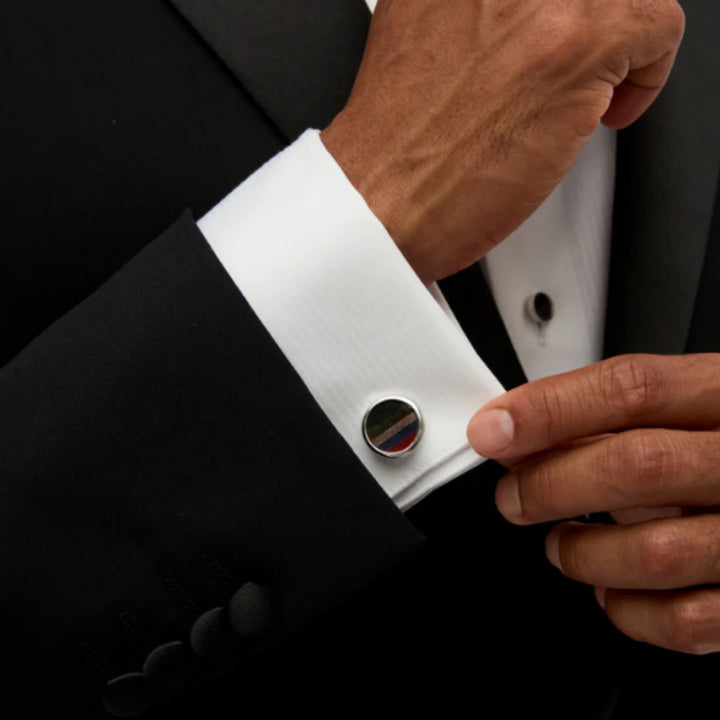 Captiva Cufflinks - Rhodium