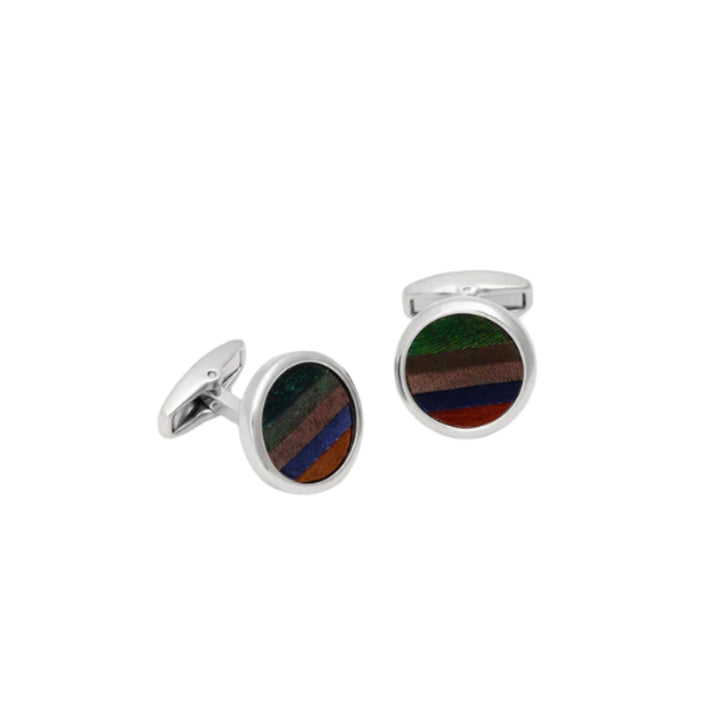 Captiva Cufflinks - Rhodium