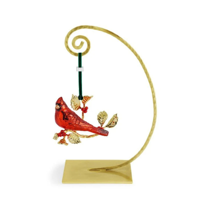 Cardinal Glass Ornament