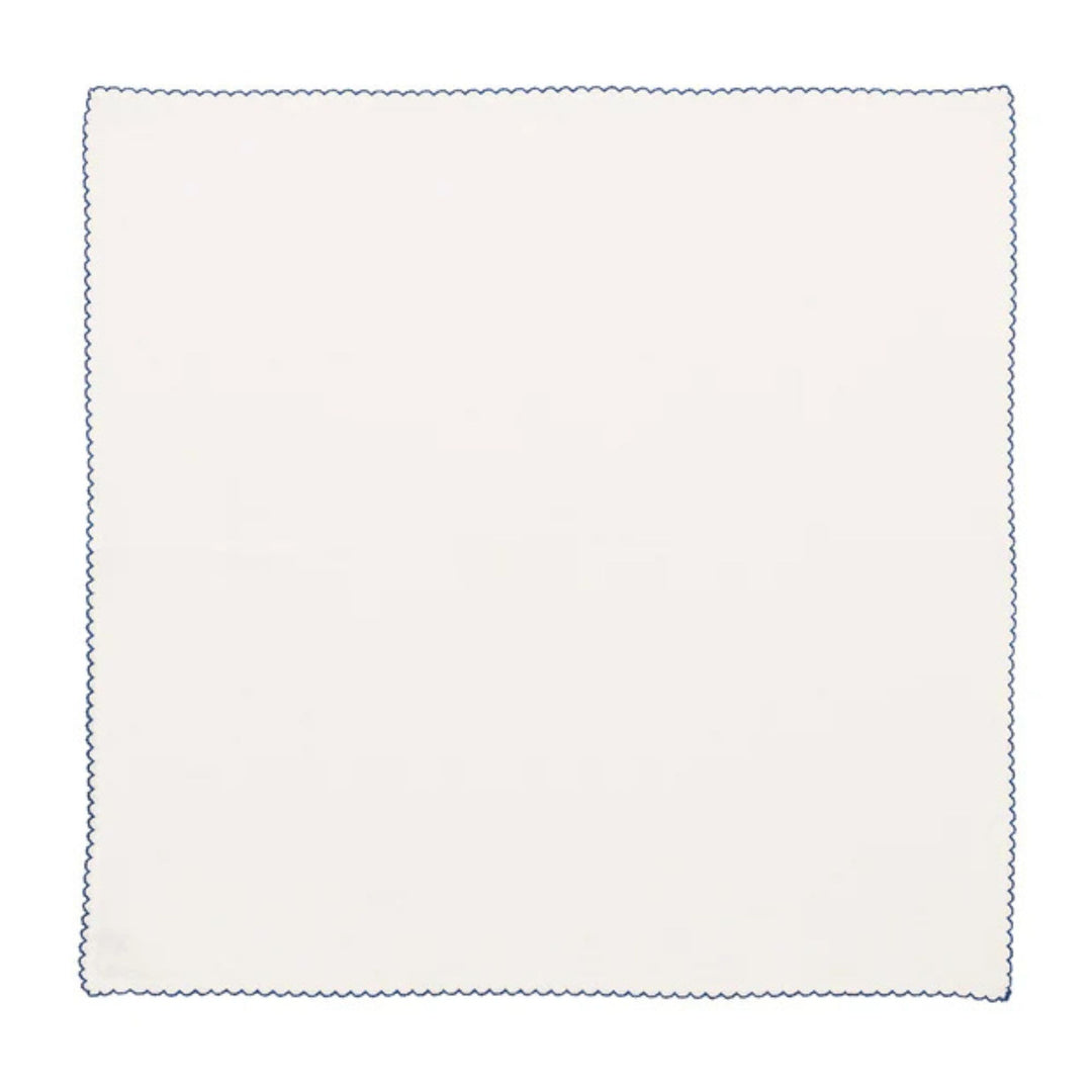 Casbah Napkin - White/Blue