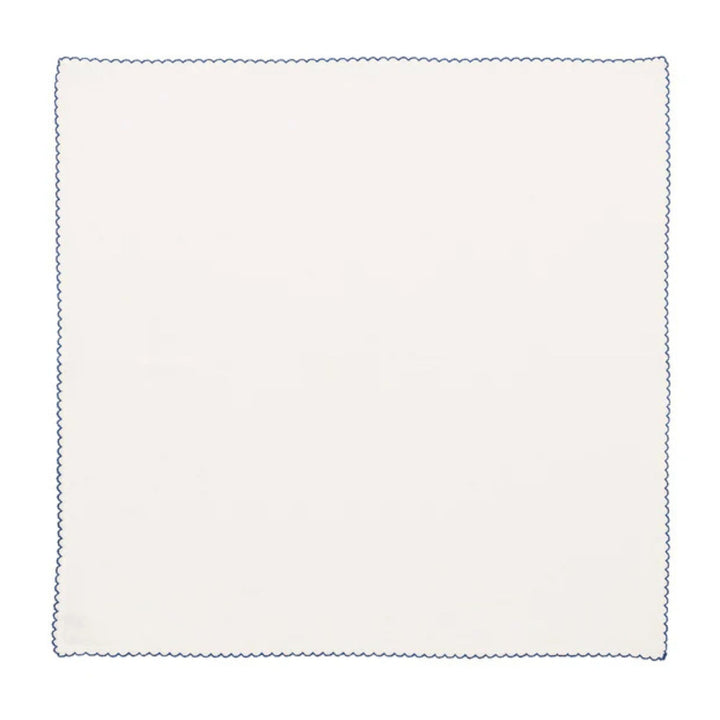 Casbah Napkin - White/Blue