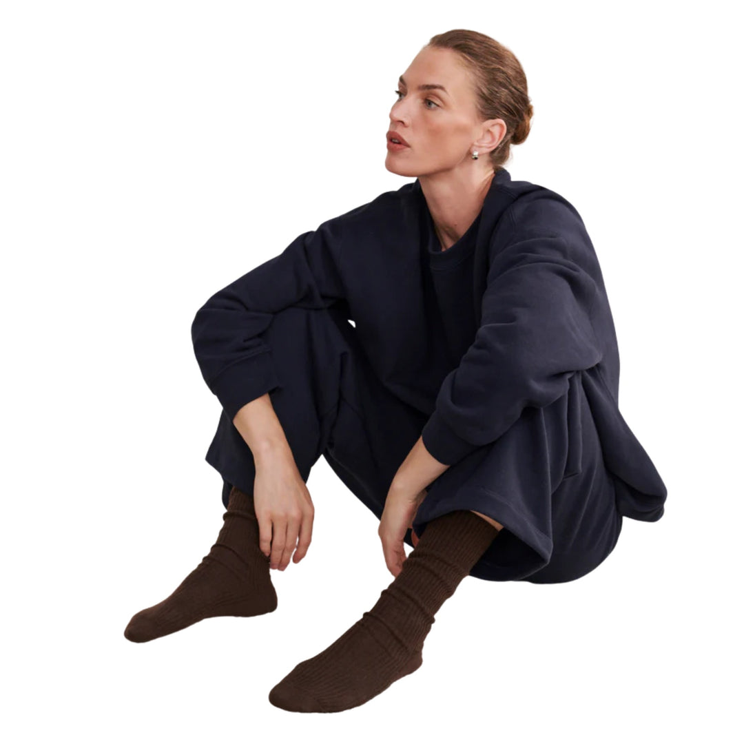 Cashmere Socks, Chocolate