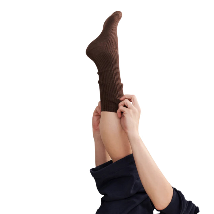Cashmere Socks, Chocolate