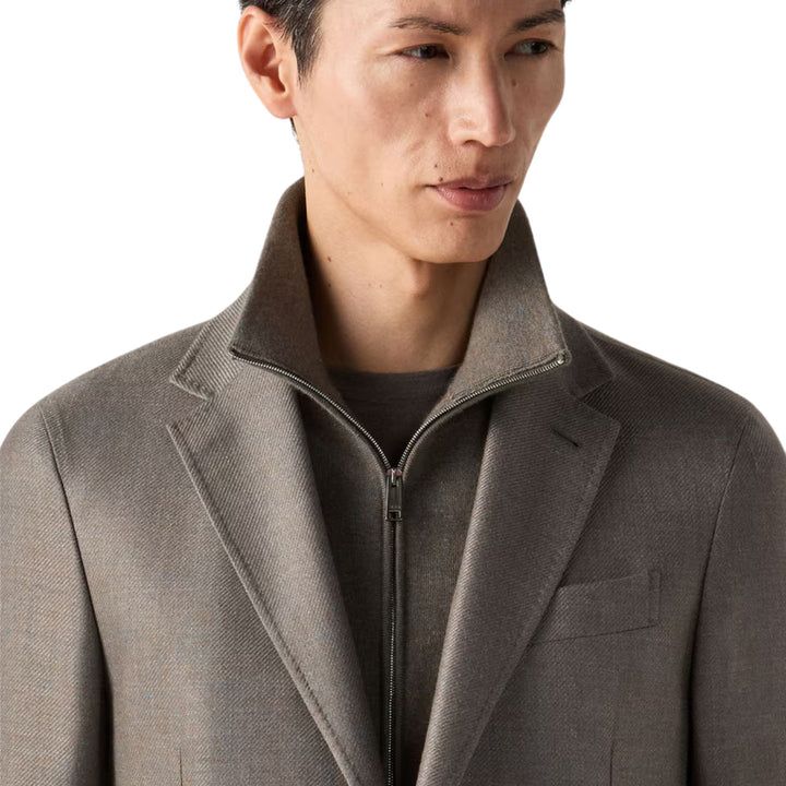 Cashmere Silk And Linen Jacket