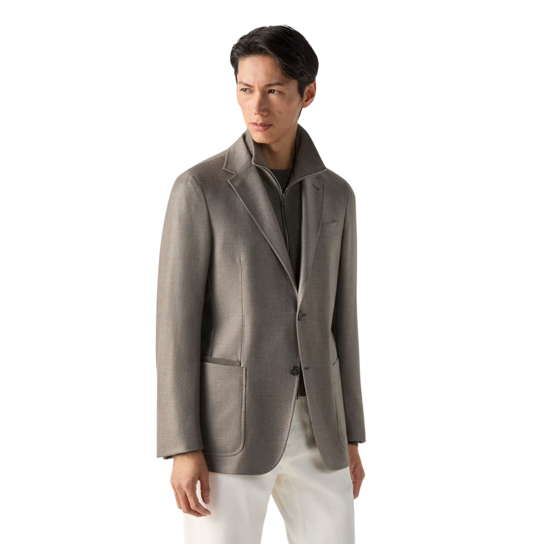 Cashmere Silk And Linen Jacket