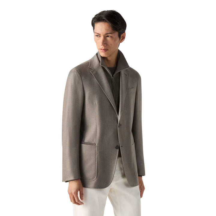 Cashmere Silk And Linen Jacket