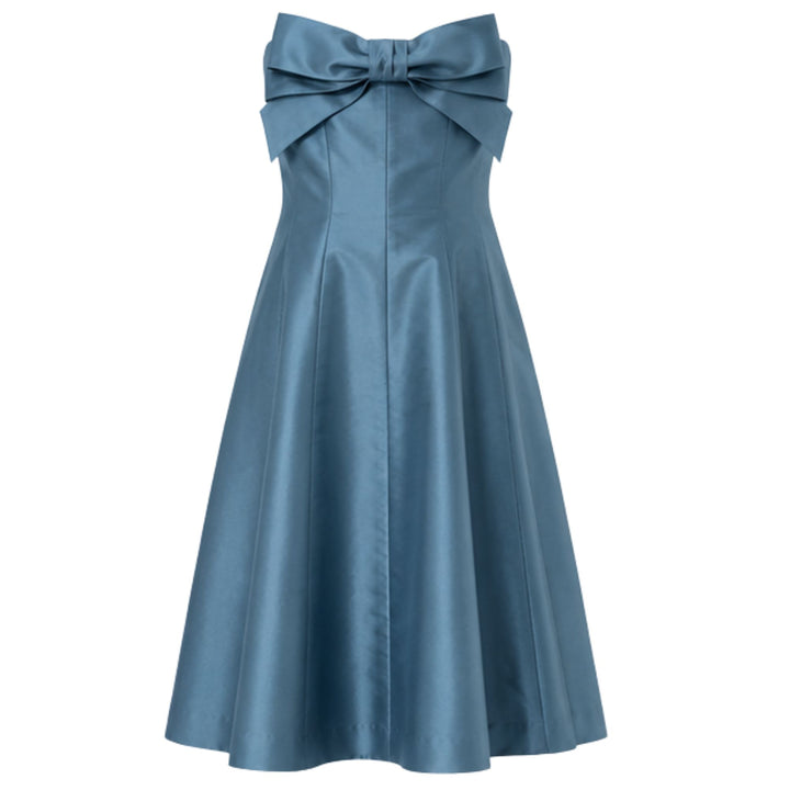 Strapless Bow Tie Dress