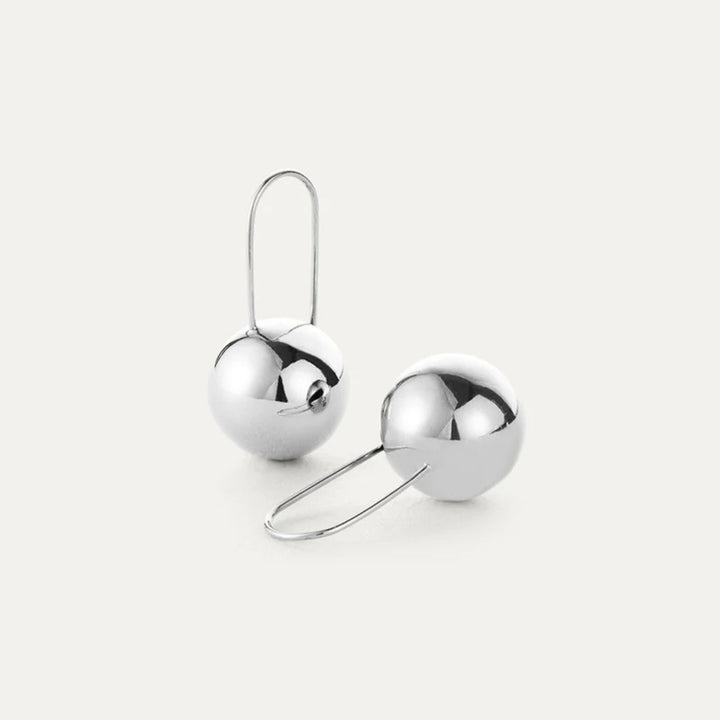 Celeste Mega Earrings - Platinum