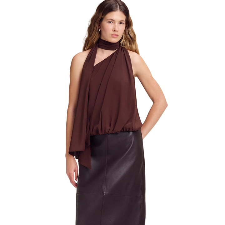 Celeste Top in Coffee