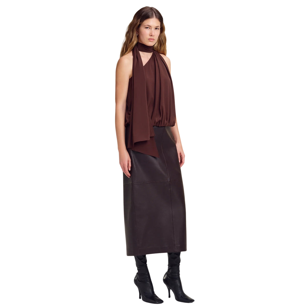 Celeste Top in Coffee