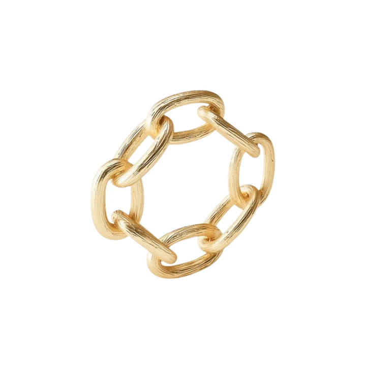 Chain Link Napkin Ring - Gold