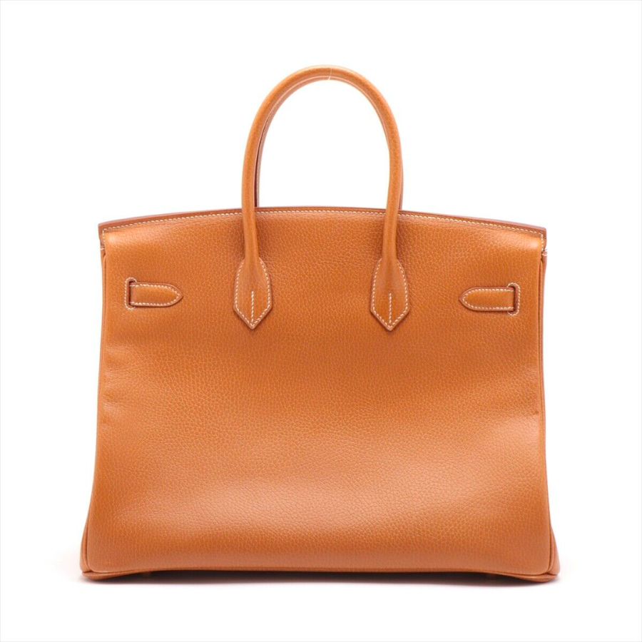 Hermès Natural Ardennes Birkin 35 GHW