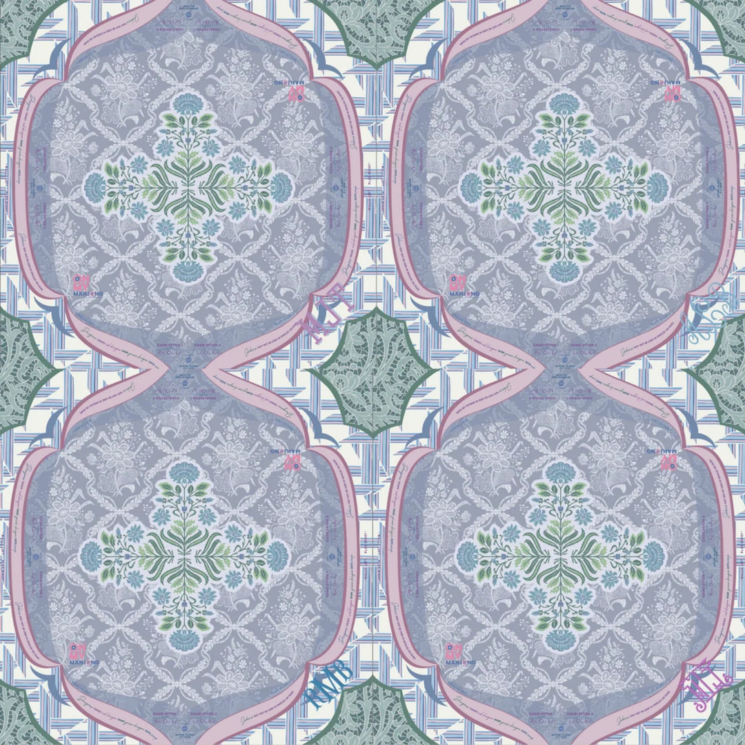 Chantilly Mahjong Mat