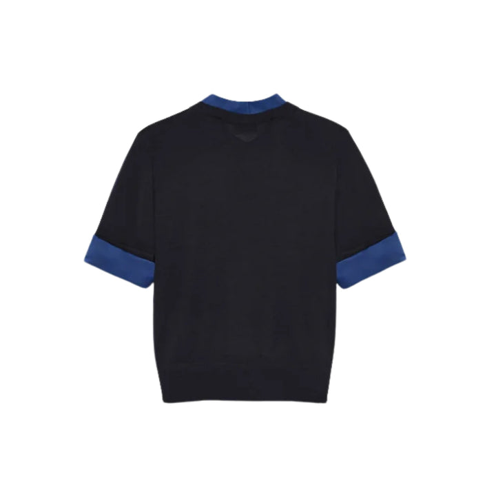 Chic Merino Pullover in Ink/Midnight