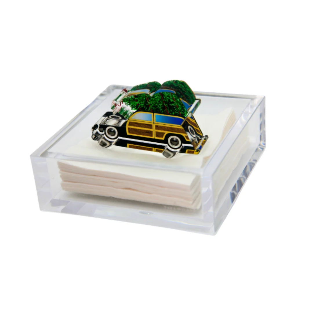 Christmas Woody Napkin Holder