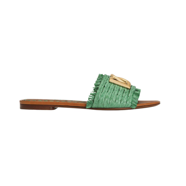 Ciabatta Raffia Slides