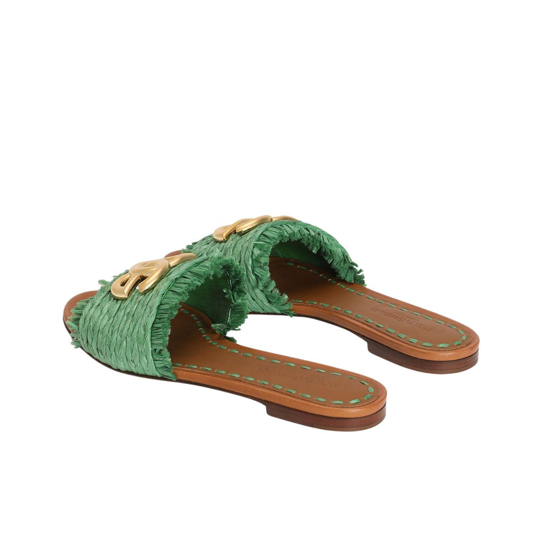 Ciabatta Raffia Slides