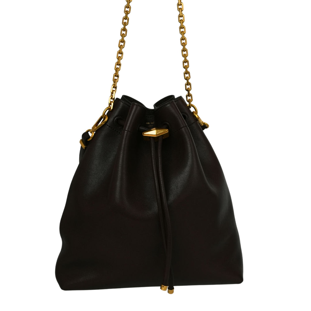 Cinch Bucket w/Chain - BKL - Chocolate/Gold