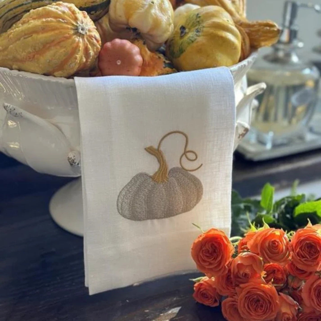 Cinderella Pumpkin Towel - White