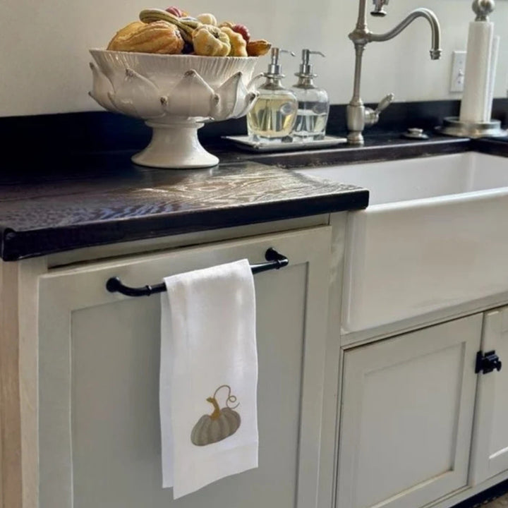 Cinderella Pumpkin Towel - White