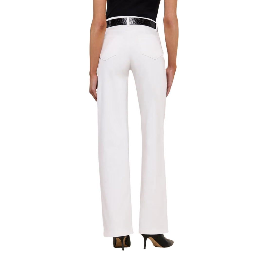 Clayton High-Rise  Wide Leg in Blanc