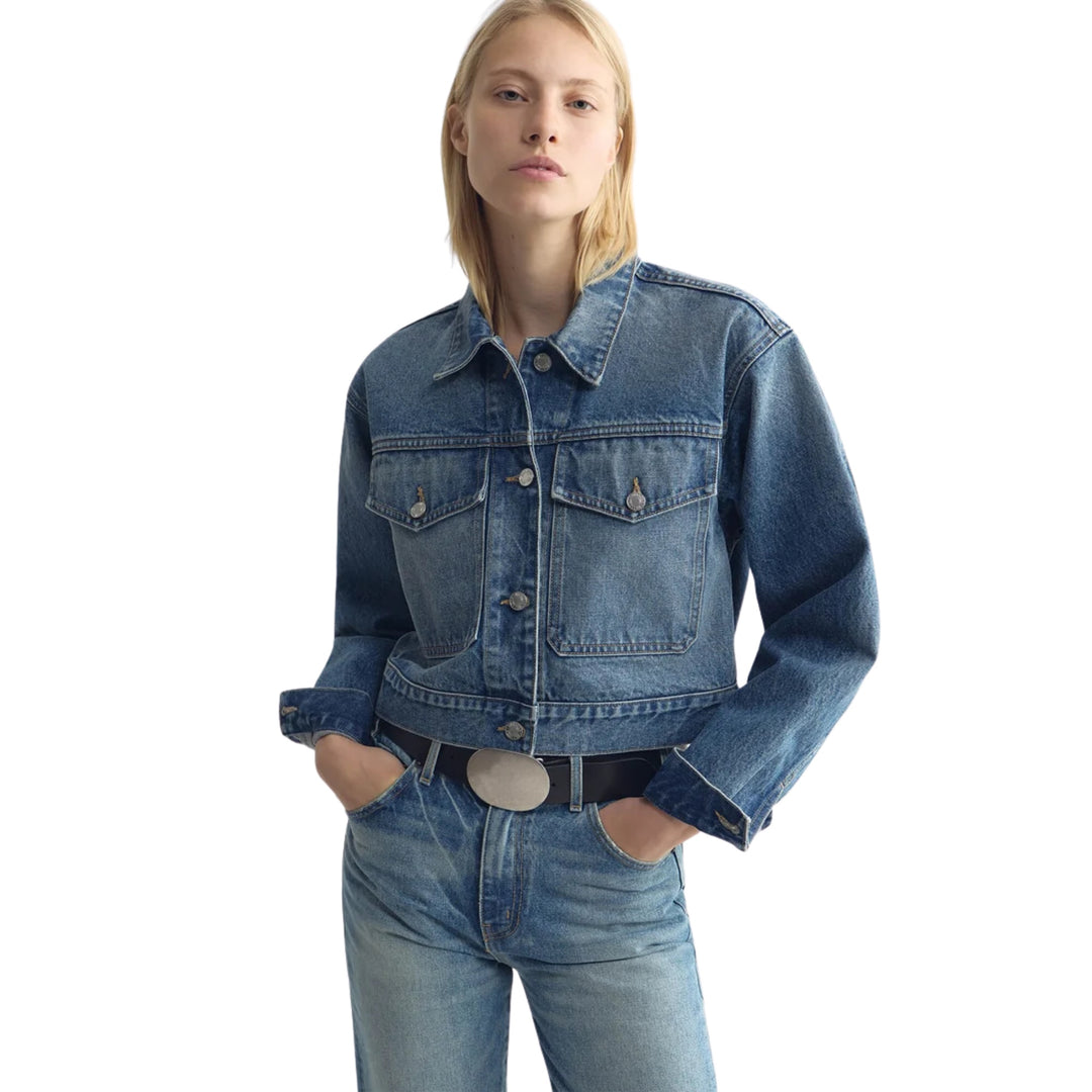 Clement Denim Jacket in Rosebowl Wash