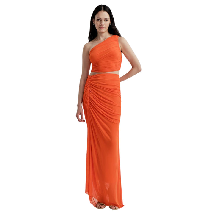 Cleo Top in Orange Crush