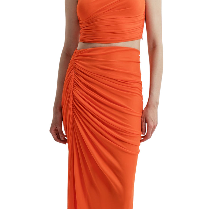 Cleo Top in Orange Crush