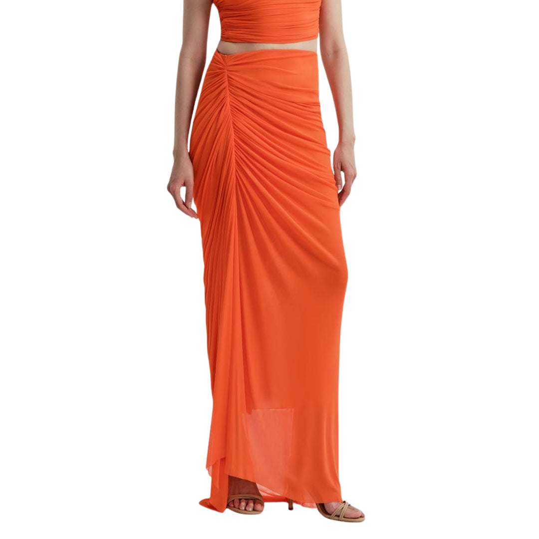 Cleo Top in Orange Crush