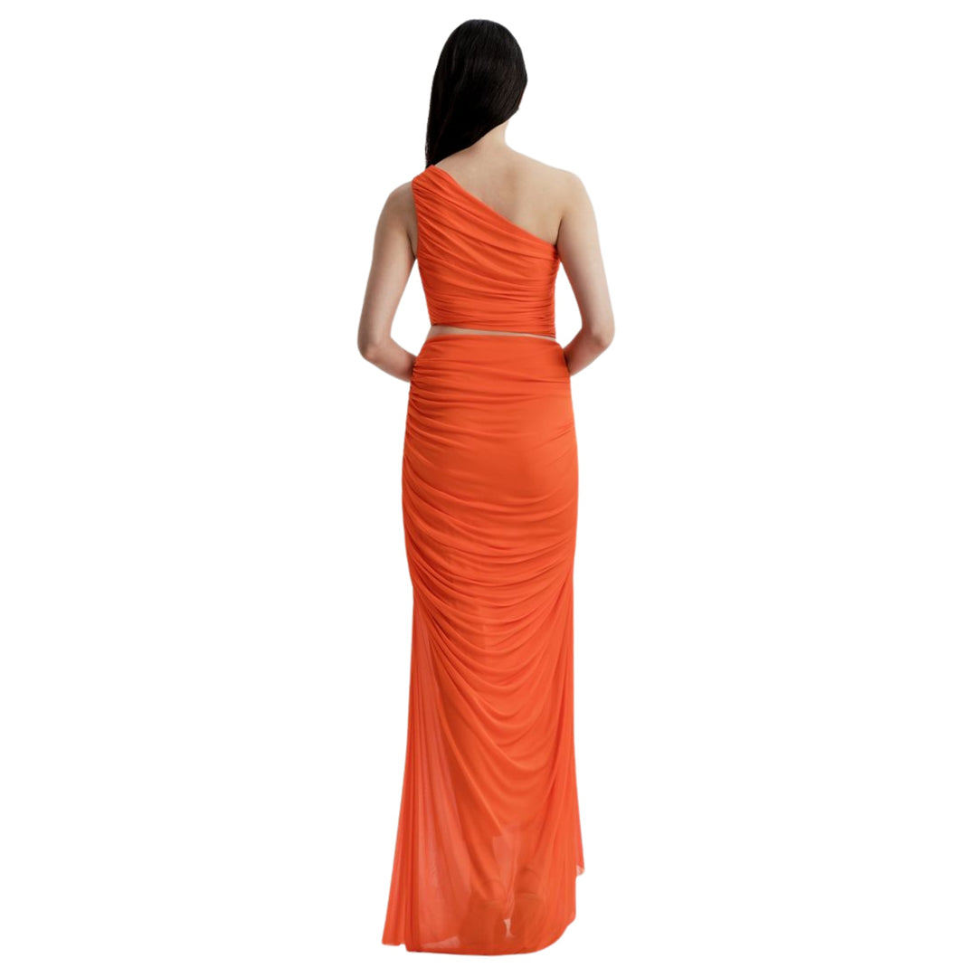 Cleo Top in Orange Crush