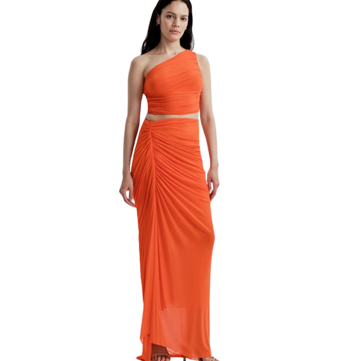 Cleo Top in Orange Crush