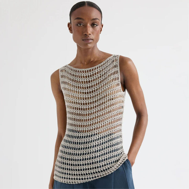 Cleo Sandshell Top