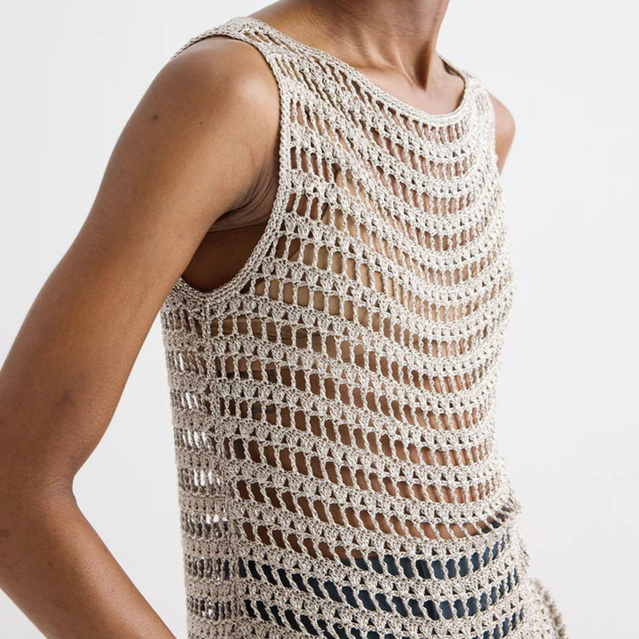 Cleo Sandshell Top