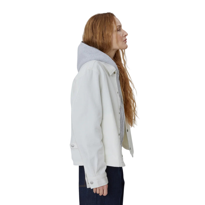 Coach Jacket in Milk